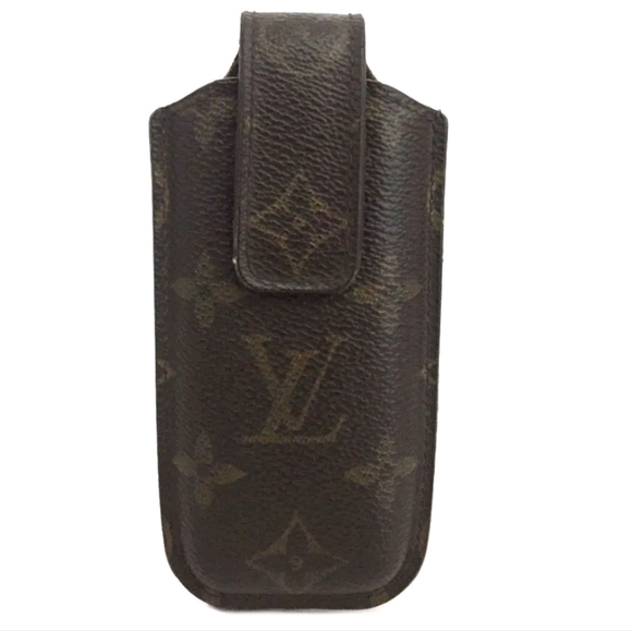 LOUIS VUITTON MONOGRAM ETUI TELEPHONE JAPAN CELL PHONE CASE/1A4142 - Picture 9 of 9